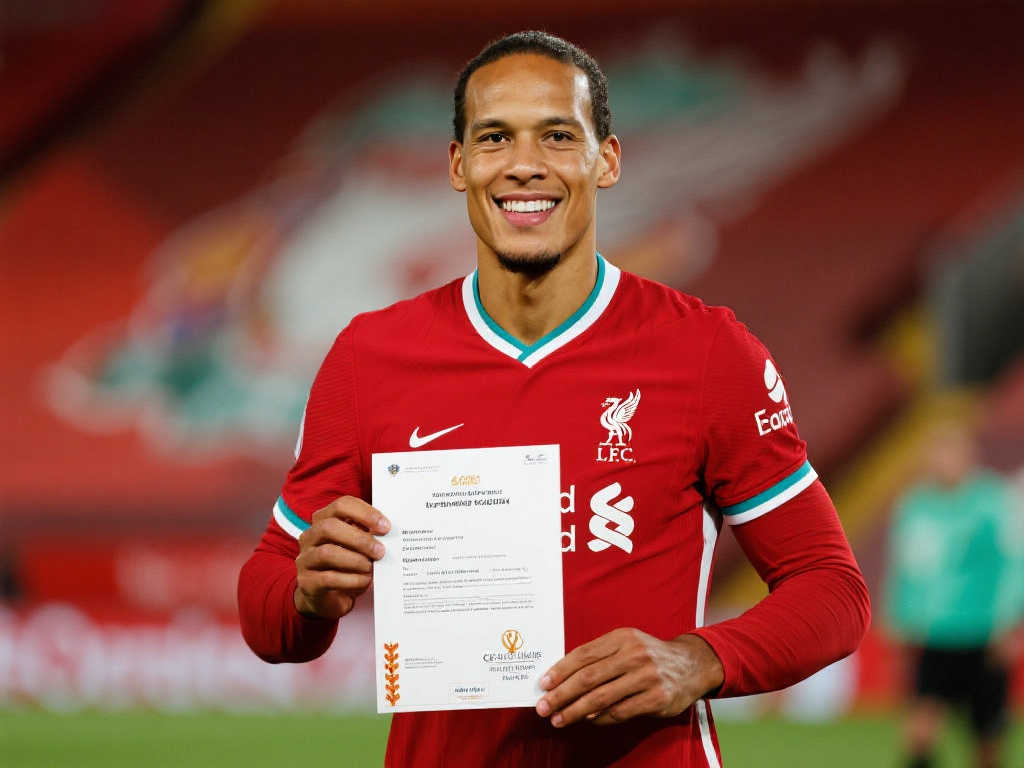 范戴克续约利物浦，周薪40万镑不变，奖金与团队表现挂钩